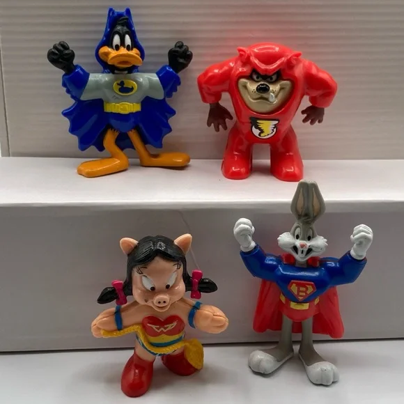 Jouet McDonald's Vintage Happy Meal 1991 SUPER LOONEY TUNES TAZ-FASH